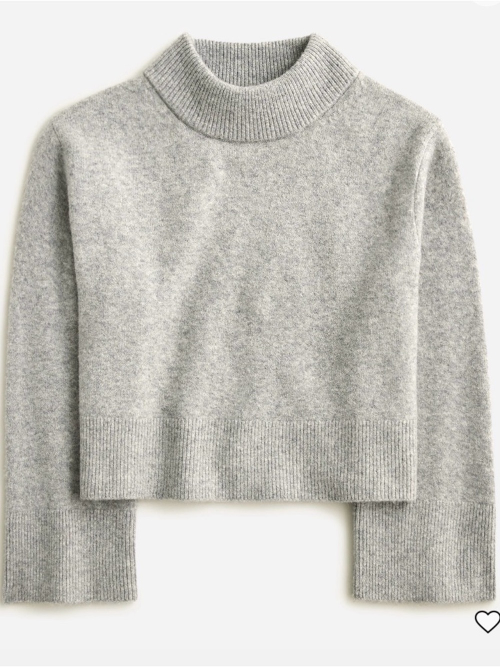 J. Crew Chunky Crewneck Sweater in supersoft yarn
